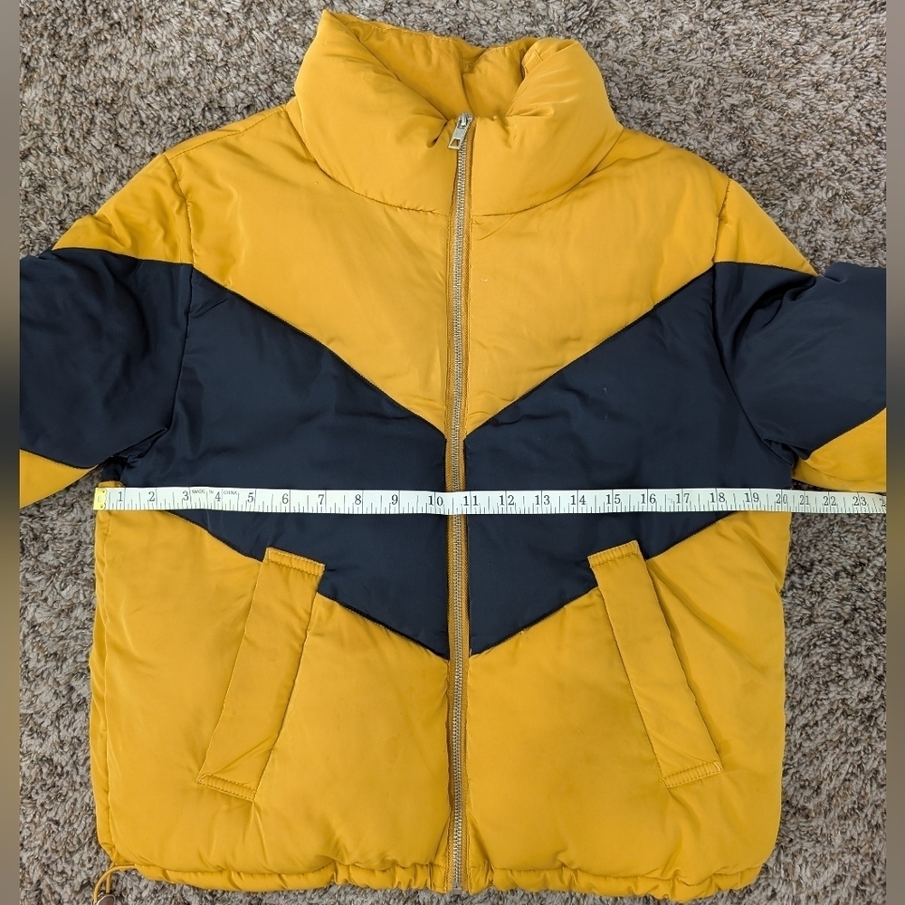 Love Tree Chevron Colorblock Puffer Jacket - Picture 13 of 14